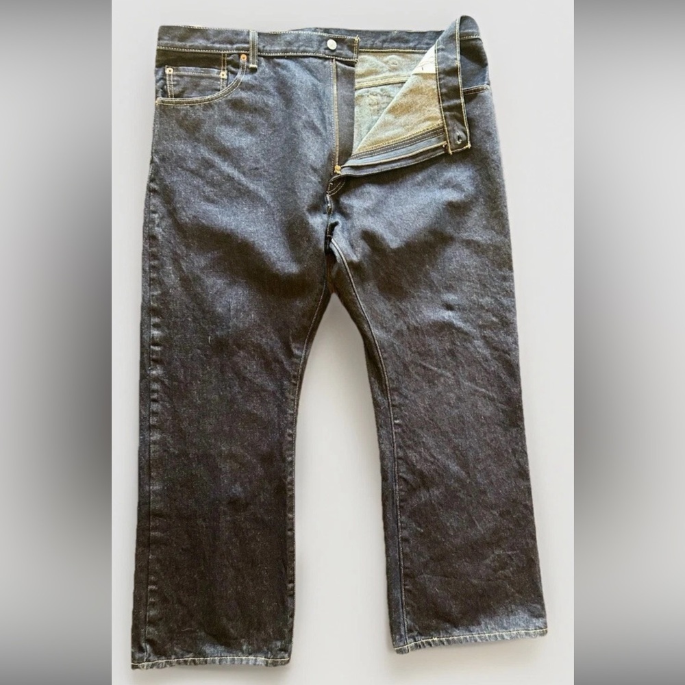 Levi's Men's Dark Gray Straight Jeans
